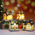 Christmas New Christmas Decorations Resin Small House Micro Landscape Resin House Small Ornaments Christmas Gift