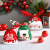 New Original Christmas Rabbit Ears Plastic Bag Cartoon Dessert Baking Packaging Snowflake Crisp Nougat Gift Bag