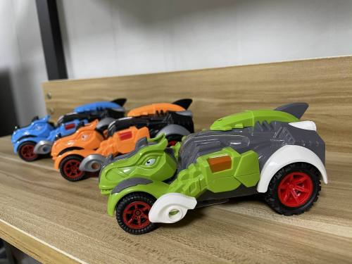 Transformer Children‘s Collision Inertia Transformer Dinosaur Toy Car Car Parent-Child Interaction Collision Dinosaur