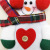 Christmas Decoration Supplies Restaurant Hotel Layout New Non-Woven Snowman Christmas Knife and Fork Bag Tableware Set