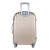 Simple Universal Wheel Luggage Trolley Case Suitcase ABS Material Factory Wholesale
