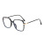 2021 New Fashion TR90 Anti-Blue Ray Plain Glasses Trend Good-looking Transparent Glasses Frame Men and Women with Glasses Option