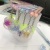 Rub Easy to Wipe Erasable Pen Girl Heart Plum Pendant Crystal Blue Gel Pen Primary School Student Erasable Gel Pen Stationery Wholesale