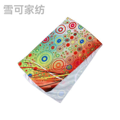 Outdoor Sports Cold Feeling Printing Towel Microfiber Fast Drying Strong Water/Sweat Absorption Gym Handkerchief Ice-Cold Towel