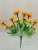 Mother and Child Lover Rose 6 Fork 12 Head Artificial Flower Bouquet Plant Wall Home Decor Floriculture New Flower Arrangement Materials
