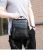 Foreign Trade Single Shoulder Crossbody Fashion Men's Soft Genuine Leather Business Casual Bag Vertical Small Backpack Fashion Trend Wholesale
