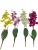 More than 2021 Mixed Color Phalaenopsis Artificial Flower Artificial Flower Office Living Room Bonsai Decoration Factory Wholesale