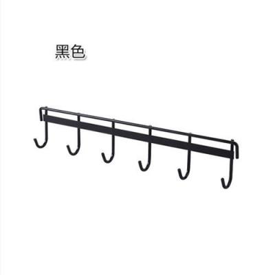 Punch-Free Kitchen Rack Hook Bathroom Wall Hanging Strong Seamless Clothes Hook Sticky Hook Wall Hanging behind the Door Row Hook