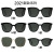 2021 Korean Sunglasses Men's Large Frame Same Type as Fashion Stars Sunglasses Women's New Internet Celebrity Reflective Lenses UV Protection