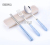 Bamboo Tableware Convenient Tableware Set Fork Spoon and Chopsticks Set