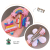 Korean Ins Rainbow Hair Accessories Cute Princess Five-Pointed Star Side Clip Hairpin Children's Western Style Flower Bang Clip Suit