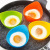 FDA High Temperature Resistance Silicone Egg Steamer Non-Stick Egg Boiler Silicone Egg Boiler Egg Boiler Silicone Egg Holder Egg Cooker