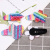 New Seven-Color Sequins Lance Pipe Color Barrettes Love Patch Barrettes Onion Powder XINGX BB Clip Fringe Headdress HTT