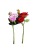 Spot Simulation Plant European High-End Three Roses Single Flannel Rose Home Decoration Artificial Flowers