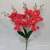 Artificial Flower 5-Fork Dyed Phalaenopsis 20-Head Artificial Bouquet Artificial Plant Fake Flower Silk Flower Factory Direct Supply