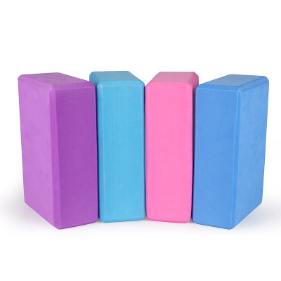 Special Product 180G Yoga Block EVA Material Yoga Pillows Solid Color High Density Foam Eva Yoga Supplies Processing Customization