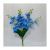 Artificial Flower Tape Phalaenopsis Five Fork 20 Head Home Living Room Decoration Put Bouquet Flowers and Plants