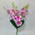 Artificial Flower Tape Phalaenopsis Five Fork 20 Head Home Living Room Decoration Put Bouquet Flowers and Plants