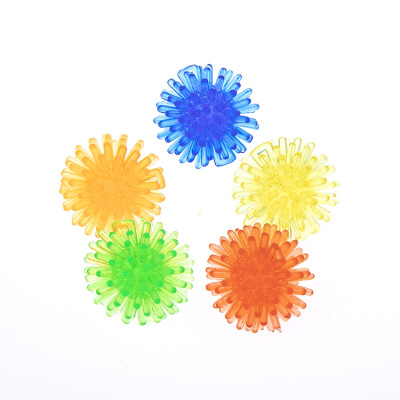 Cross-Border Hot 25 Mmvc Waxberry Ball TPR Hair Acanthosphere Pinch Massage Ball Acanthosphere Decompression Decompression Toy