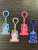 Rat Killer Pioneer Keychain Finger Bubble Music Silicone Personalized Pendant