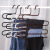 New Multi-Layer S-Shaped Pants Rack Hanging Pants Multi-Function Clothes Hanger Magic Storage Rack Clothes Hanger