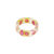 Foreign Trade New Resin Fruit Ring Sweet Temperament Acrylic Ins Girl Korean Style Ring Cross-Border Merchant Delivery