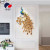 Peacock Clock Wall Clock Living Room Creative Modern and Simple Majestic Clock Personalized Art Decoration Quartz Clock Mute