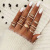 European and American Exaggerated Alloy Star Moon Ring Set Female Retro Fashion Knuckle Ring Bohemian Hand Jewelry