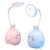 New USB Cute Led Rabbit Desk Lamp Eye Protection Learning Reading Pen Holder Small Night Lamp Factory Goods Wholesale Logo Printing