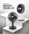 Factory Direct Sales New USB Rechargeable Desktop Desk Fan Ultra-Quiet Student Dormitory Office Fan Quantity Discount