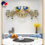 European Peacock Wall Clock Clock Living Room Fashion Clock Creative Personalized Decoration Art Home Noiseless Clock Wall Hanging
