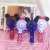 Minnie Mickey Handheld Folding with Light Little Fan USB Charging Portable Cartoon Handheld Fan Gift Customization