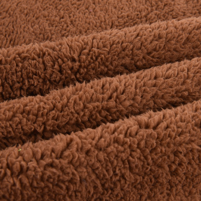 Factory Supply 100% Polyester Shu Velveteen Fleece Fabric Knitted Fleece Fabric Soft Sherpa Fleece Fabric 