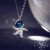 1400 Astronaut Couple Necklace Spaceman Pendant Clavicle Chain Ins Design Sense Hip Hop Necklace 2021 New