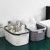 Double Color Square Storage Basket Kitchen Bathroom Living Room Convenient Basket