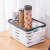 Two-Color Cover Storage Basket Kitchen Bathroom Living Room Organizing Convenient Basket