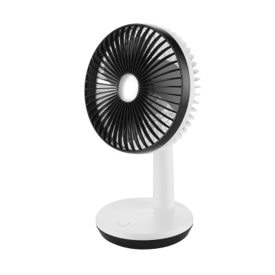 Factory Direct Sales New USB Rechargeable Desktop Desk Fan Ultra-Quiet Student Dormitory Office Fan Quantity Discount