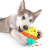 Multifunctional Jumping Sound Leakage Food Teether Ball Pet Toy