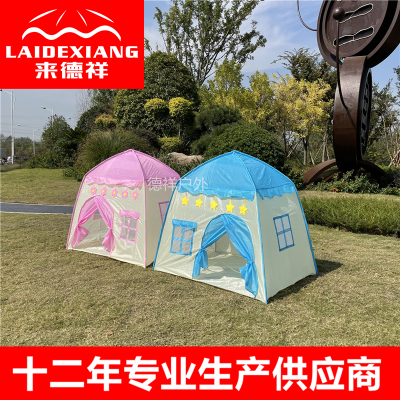 Cross-Border Children's Tent Game House Baby Indoor Crawling Tent Indoor Foldable Toy Flowers Tent House