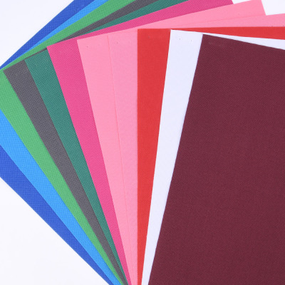 Fabric Factory Wholesale Solid Color Polyester Oxford Fabric PVC Coated Ripstop Fabric Waterproof Canvas Oxford Fabric 