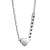 Hip Hop Style Love Heart Necklace Female Ins Temperamental Cold Style Clavicle Chain Retro Personality Sweater Chain