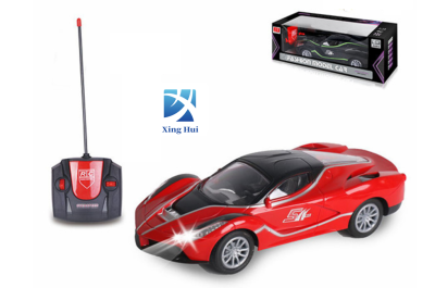 Four-Way Remote Control Porsche Ferrari Simulation Car Children's Toy Cross-Border E-Commerce Rechargeable with Light