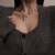Trendy Pearl Pendant Chain Sequined Titanium Steel Necklace Ins Cold Style Ins Hip Hop Clavicle Chain