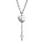 Love Key Necklace for Women Ins Simple All-Match Sweater Chain Long Internet Celebrity Letters Pendant Ornaments