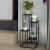 Nordic Ins Iron Marble Scindapsus Basin Frame Indoor Living Room Balcony Flower Rack Flower Shop Display Shelf