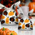 Rabbit Ears Snowflake Crisp Nougat Packing Bag Cute Candy Cookies Baking Bag Christmas Rabbit Bag