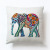 Pillow Cover Elephant Geometric Cushion Car Office Backrest Waist Pillow Cute Nap Manufacturer Graphic Customization Processing