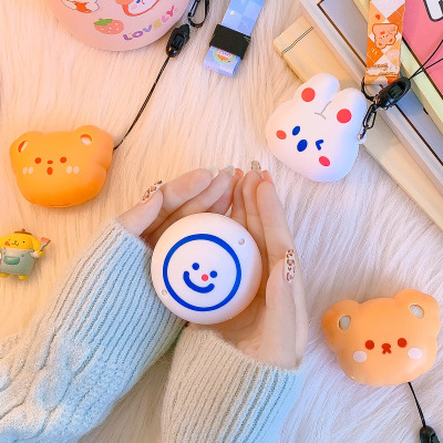 Winter Heating Pad Cute Cartoon Mini Self-Heating Egg Warmer Creative Replaceable Core Portable Hand Warmer Warming Paste