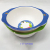 Pure Melamine A5 Cartoon Children's Bowl Double Handle round Baby Soup Rice Bowl Kindergarten Eating Bowl Wholesale