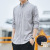 Men's Winter Men's Shirt Corduroy Velvet Hoodie Cotton Solid Color Casual Jacket All-Matching Outer Wear Tide